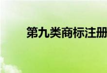第九类商标注册费用（第九类商标）