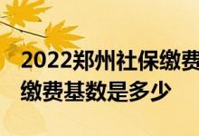 2022郑州社保缴费基数及缴费比例 郑州五险缴费基数是多少 