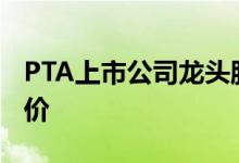 PTA上市公司龙头股1月30日PTA概念今日股价