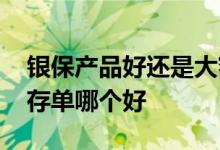银保产品好还是大额存单好 货币基金和大额存单哪个好