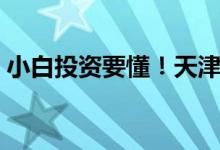 小白投资要懂！天津自贸区龙头股有哪些（）