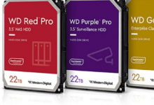 WDGoldRedPro和PurplePro现已提供22TB硬盘