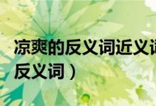 凉爽的反义词近义词是什么（凉爽的近义词与反义词）