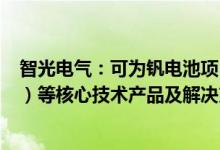 智光电气：可为钒电池项目提供高效的大功率变流器（PCS）等核心技术产品及解决方案