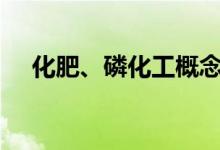 化肥、磷化工概念持续走低多股跌超4%
