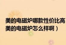 美的电磁炉哪款性价比高（美的电磁炉怎么样想买个电磁炉美的电磁炉怎么样啊）