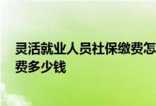 灵活就业人员社保缴费怎么交 2022年灵活就业人员社保缴费多少钱 