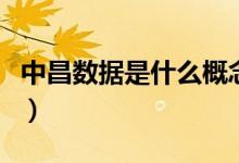 中昌数据是什么概念（中昌数据所属概念解析）