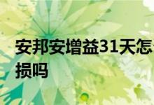 安邦安增益31天怎么样 安邦安增益31天会亏损吗