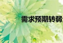 需求预期转弱全球大宗商品回调