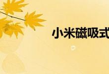小米磁吸式AR眼镜获授权