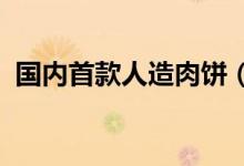 国内首款人造肉饼（售价为118元只有4片）