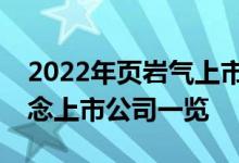 2022年页岩气上市公司股票有哪些页岩气概念上市公司一览
