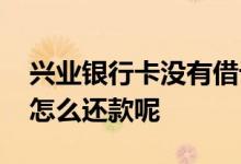 兴业银行卡没有借记卡怎么还款 兴业银行卡怎么还款呢