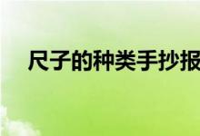 尺子的种类手抄报（尺子的种类有哪些）