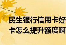民生银行信用卡好提升额度吗 民生银行信用卡怎么提升额度啊