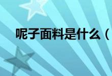 呢子面料是什么（呢子面料是什么成分）