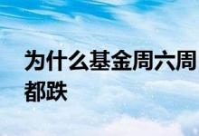 为什么基金周六周日不结算 为什么基金周五都跌