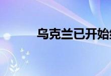 乌克兰已开始组织粮食出口船队