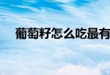 葡萄籽怎么吃最有营养（葡萄籽怎么吃）