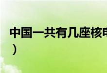 中国一共有几座核电站（中国有多少座核电站）
