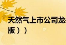 天然气上市公司龙头股票有哪些（（2022年版））