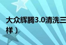 大众辉腾3.0清洗三元催化（大众辉腾3.0怎么样）