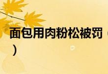 面包用肉粉松被罚（教你如何识别肉松的优劣）