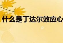 什么是丁达尔效应心理（什么是丁达尔效应）