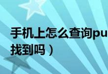 手机上怎么查询puk码（手机puk码在网上能找到吗）