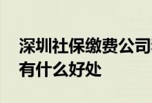深圳社保缴费公司和个人各交多少 深圳社保有什么好处 