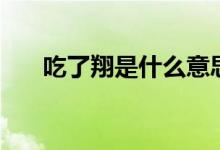 吃了翔是什么意思（吃翔是什么意思）