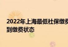 2022年上海最低社保缴费基数是多少 社保缴费后多久能看到缴费状态 