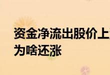 资金净流出股价上涨为什么 资金净流出股价为啥还涨