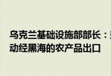 乌克兰基础设施部部长：敖德萨港遭袭后乌仍将继续准备启动经黑海的农产品出口
