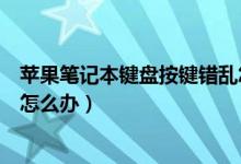 苹果笔记本键盘按键错乱怎么办（苹果笔记本电脑键盘错乱怎么办）