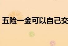 五险一金可以自己交吗 五险一金有什么作用 