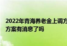 2022年青海养老金上调方案细则参考2021 青海养老金上调方案有消息了吗 