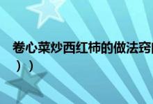 卷心菜炒西红柿的做法窍门（卷心菜炒西红柿的做法（图文））