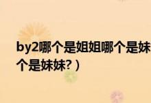 by2哪个是姐姐哪个是妹妹 哪个好看（BY2哪个是姐姐?哪个是妹妹?）