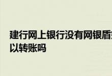 建行网上银行没有网银盾如何转账 建行网上银行不用u盾可以转账吗