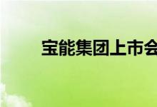 宝能集团上市会 宝能集团上市了吗