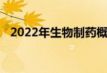 2022年生物制药概念龙头股大全为您介绍