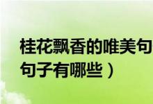 桂花飘香的唯美句子40字（桂花飘香的唯美句子有哪些）