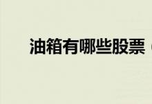 油箱有哪些股票（油箱概念股票一览）