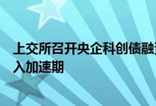 上交所召开央企科创债融资支持座谈会助力央企科技创新进入加速期