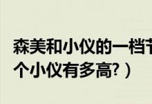 森美和小仪的一档节目（森美和小仪里面的那个小仪有多高?）