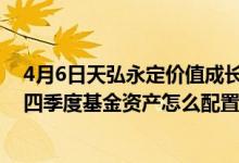 4月6日天弘永定价值成长混合一年来涨了多少（2021年第四季度基金资产怎么配置）