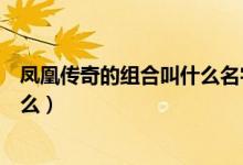 凤凰传奇的组合叫什么名字（凤凰传奇组合他们的名字是什么）