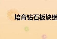 培育钻石板块继续走高多股涨超5%